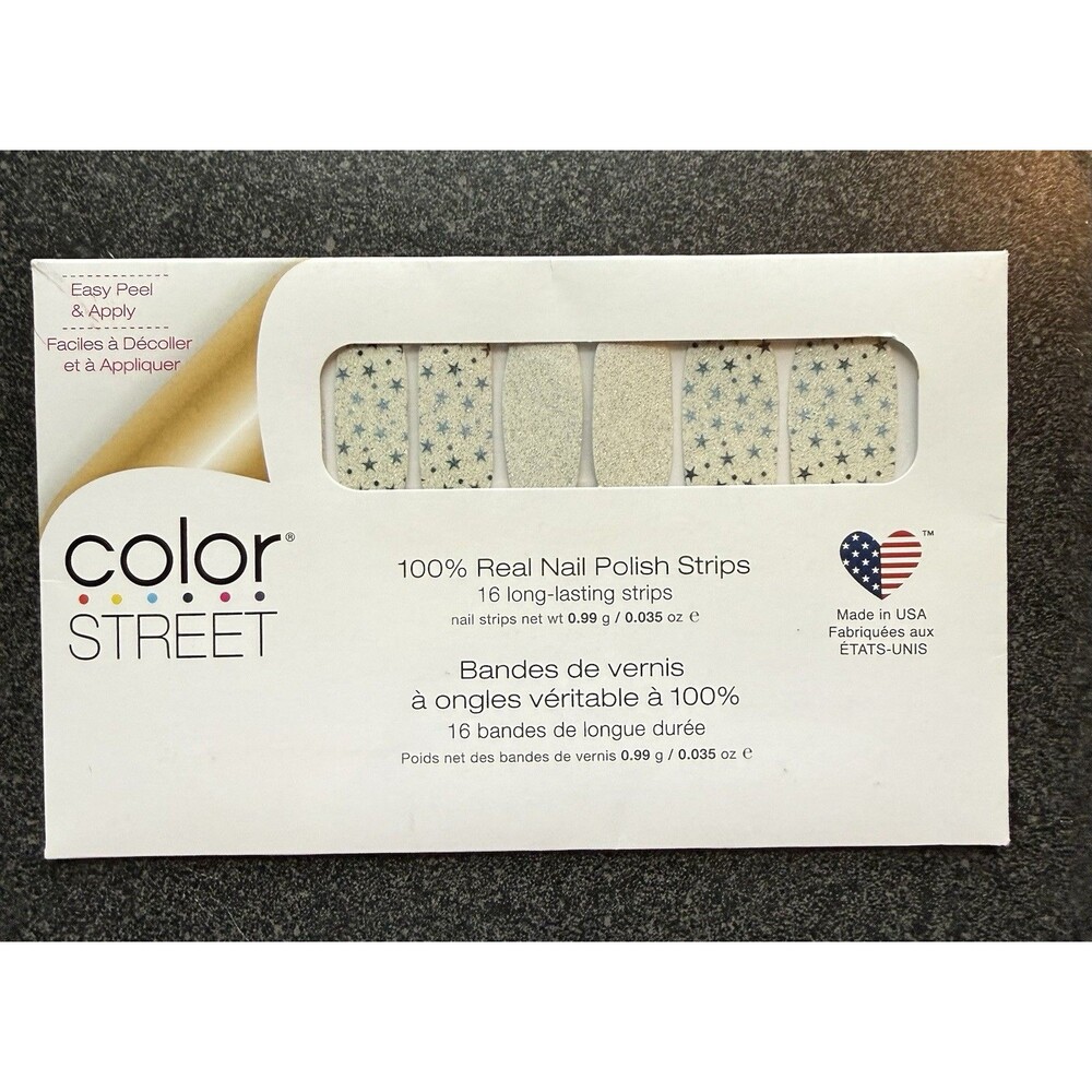 Color Street Nail Polish Strips UNDER THE STARS Retired New In Package